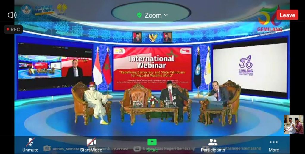 Pondok Pesantren Darul Amanah Ikuti Webinar Internasional Mendefinisikan Ulang Demokrasi dan Patriotisme Negara Untuk Dunia Muslim Yang Damai