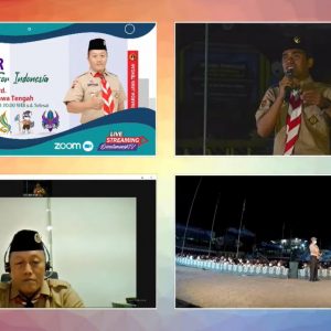 Gerakan Pramuka Pondok Pesantren Darul Amanah Gelar Webinar Smiling Scout for Indonesia
