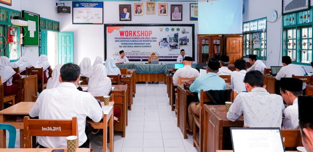 Workshop Bimtek Implementasi Kurikulum Merdeka Dan Pembuatan Perangkat Ajar MA Dan SMK Darul