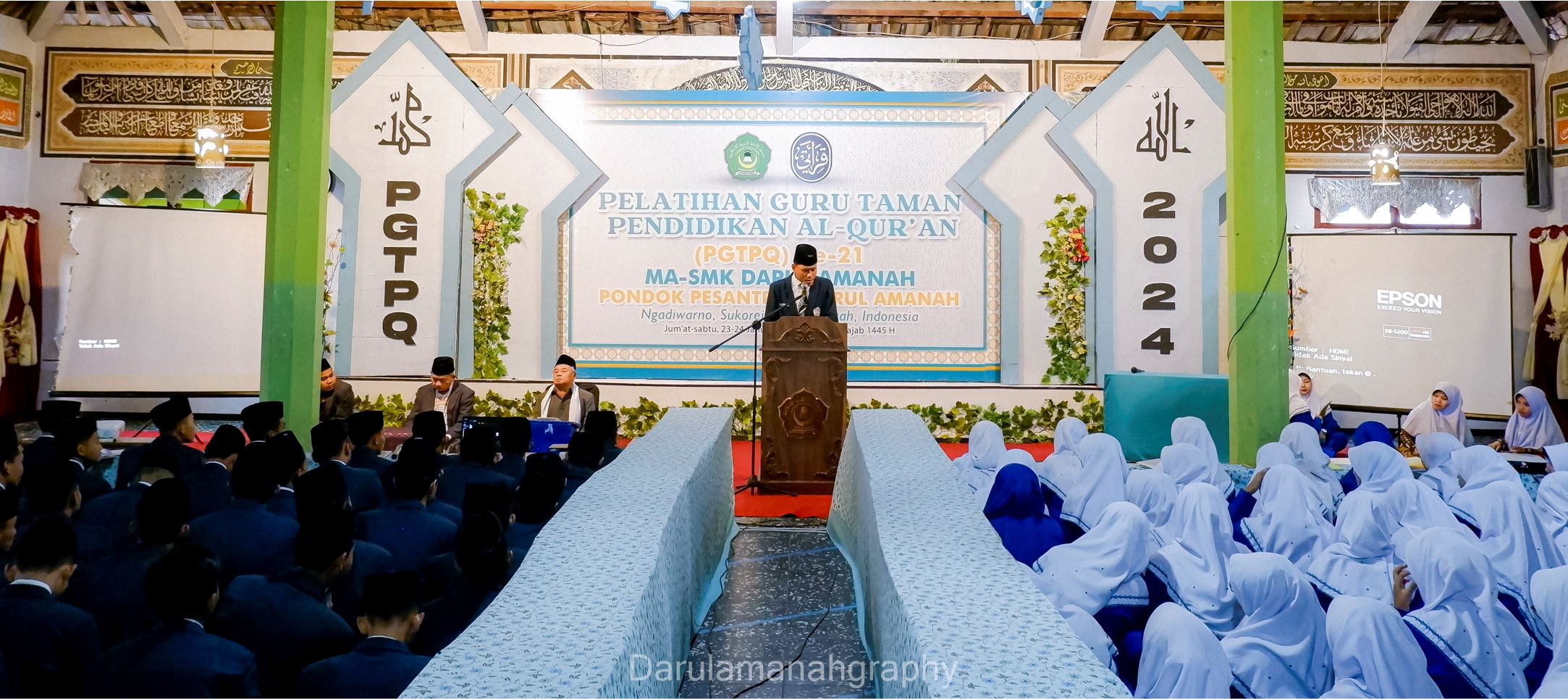Santri Akhir Pondok Pesantren Darul Amanah Ikuti Pelatihan Pendidikan Guru Taman Pendidikan Al-Qur’an (PGTPQ) ke-21